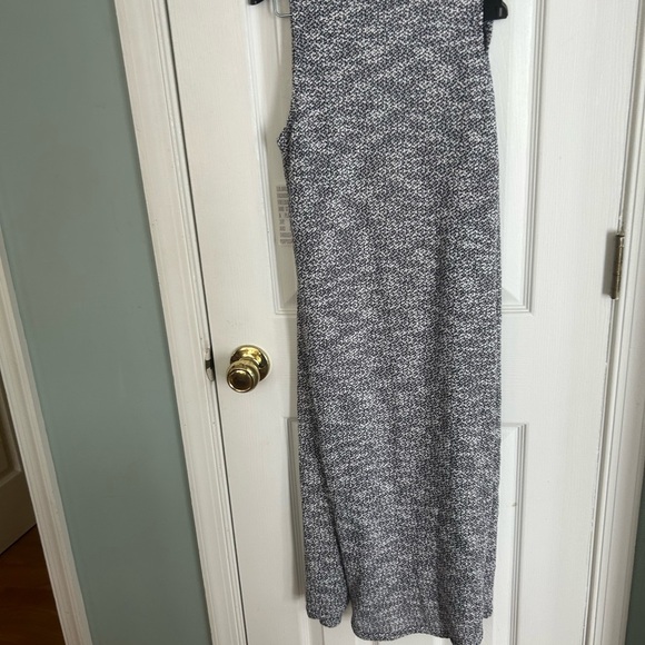 LulaRoe Women's Side Slit Marled Gray Knit Joy Long Line Duster Vest - Picture 4 of 4